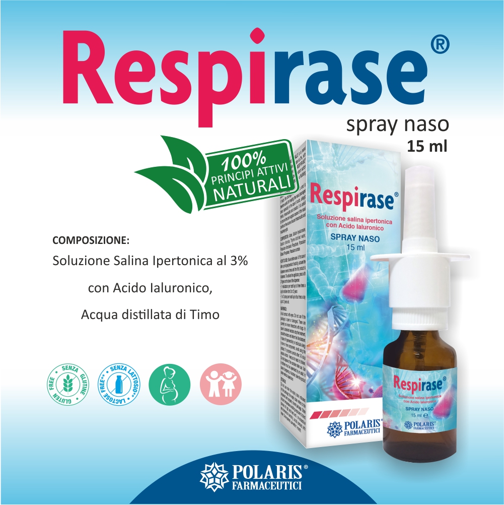 Respirase Spray nasale Dispositivo Medico - Polaris Farmaceutici